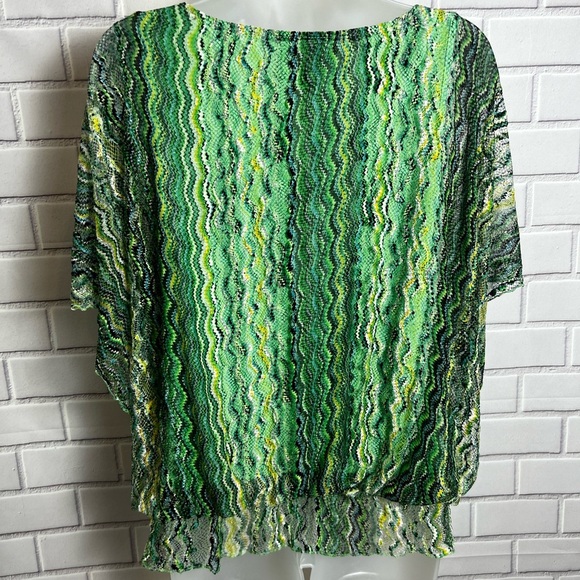 ECI Women green top/size M - Picture 3 of 10